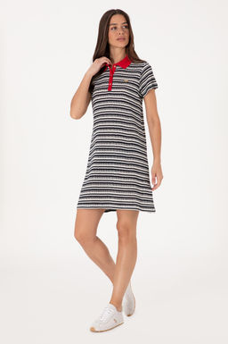 Kad_n Lacivert _rme Elbise Sepette S_rpriz _ndirim - U.s. polo assn фото 3