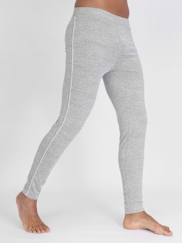 Комплект мужского термобелья без начеса светло-серого цвета 2214SS - FUYOUKAI фото 14