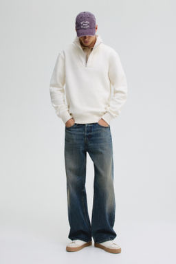 Sudadera con media cremallera Regular Fit - H&m фото 3