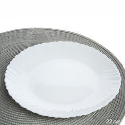 Тарелка 220 мм белая / LHP-85 (WHITE) /уп 6/36/ - Галеонтрейд фото 2