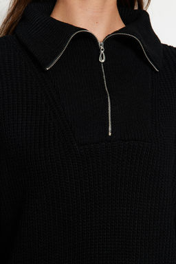 TRENDYOLMILLA Tas Mini Triko Fermuarl? Elbise TWOAW24EL00062  фото 11