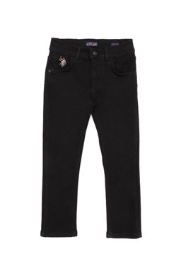 Erkek _ocuk Siyah Jean Pantolon