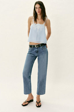 JEANS Z1975 SLIM TIRO ALTO / Azul