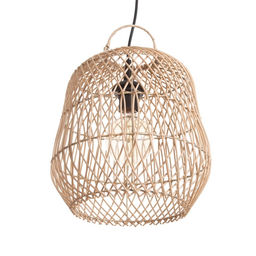 Светильник потолочный из ротанга «Арис», 1×120 Вт, Е27, 30×30×30 см
