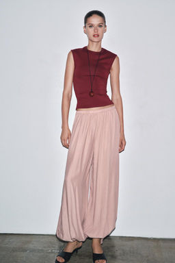 STRETCH RIB T-SHIRT - Zara фото 13