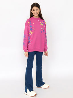 CRB wear/CSJG 63758-27-394 Джемпер для девочки,розовый/Ex.Cherubino  фото 4