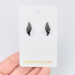 Швензы для сережек - Радуга самоцветов фото 2