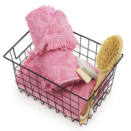 Набор махровых полотенец VERSAL 2 шт. (50х90 - 1 шт., 70х140 - 1шт.), 100% хлопок, 450 гр./кв.м. Сирень - Традиция фото 7