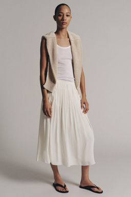 FALDA PLIEGUES ZW COLLECTION / Crudo