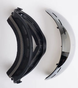 Горнолыжная маска - лыжные очки, серебро