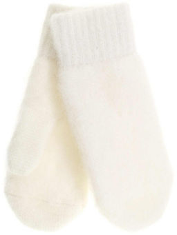 Варежки женские однотонные КРУГ 3446-1