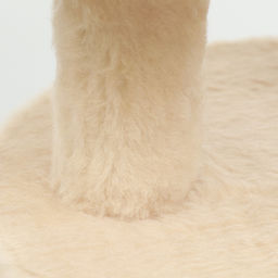 Комплекс для кошек с когтеточкой, с круглым домом, 2 полками, 42 х 42 х 90 см, бежевый - Simaland фото 5