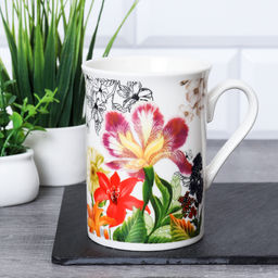 Кружка керам. 320 мл, Цветы арт. 101-22 (696191)
