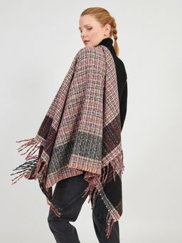 Большой  платок в стиле арт-деко в составе шерсть - Tantino фото 3