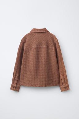 SOBRECAMISA ESTRUCTURA BOLSILLOS / Terracota - Zara фото 2