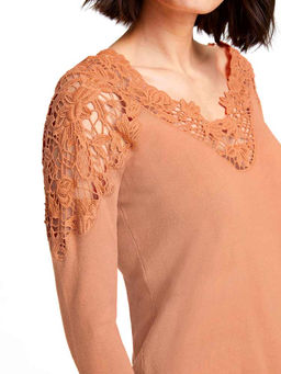 Пуловер, мандариновый - Ashley brooke фото 5