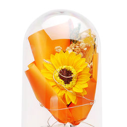 Светильник "Букетик" в коробке (желтый)