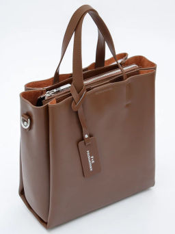 Сумка 6062L brown Polina&Eiterou