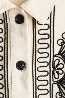 Chaqueta de sarga con dise?o bordado - H&m фото 4