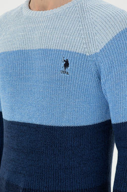 Мужской темно-синий свитер - U.s. polo assn фото 7