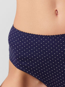 Цена за 2 штуки! Трусы макси женские синие в наборе, 3 шт - Mark formelle фото 6