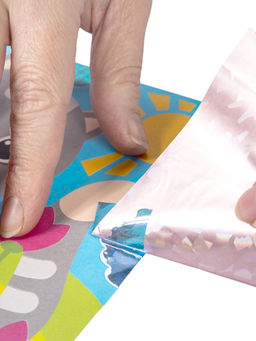 Набор для творчества. Аппликация фольгой "Медвежонок" размер 138х165 мм (конверт, 6 цв)