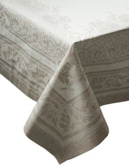 01с58 ЯК Скатерть 170*250 "Акантус" цв.бежевый