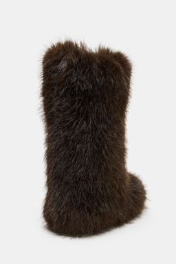FAUX FUR BOOTS SKI COLLECTION, CHARACTERISTICS - Zara фото 16