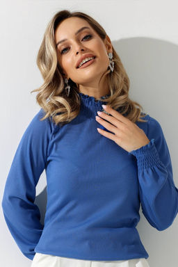 Блузка женская 4306/02/Синий - Rise фото 5