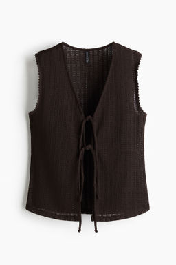 Top de punto con lazadas - H&m фото 2