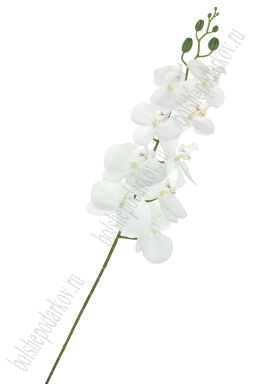 Веточка декоративная "Орхидея" 95 см (SF-7871) белый