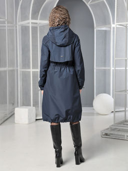 25132 Плащ т.синий - Dizzyway фото 3