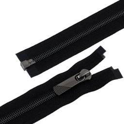 Молния Металл декоративная Gamma KAP-8 70 см черный никель однозамковая Тип 8 5 шт разъёмная