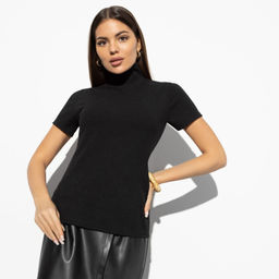 Водолазка Сила нежности (black) - Charutti фото 2