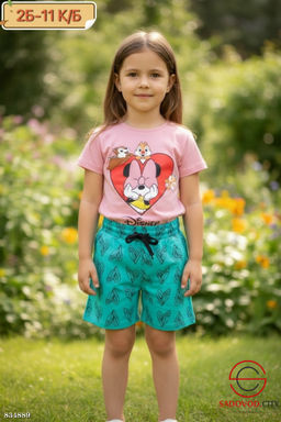 Костюм для девочки с рисунком