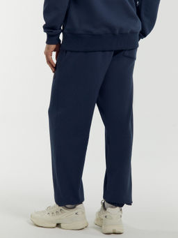 Брюки мужские синие с печатью