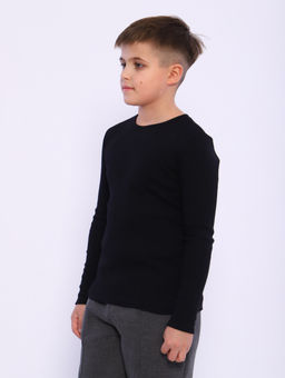 ДЖ056 Джемпер Школа 2 (черный) - Милаша фото 7