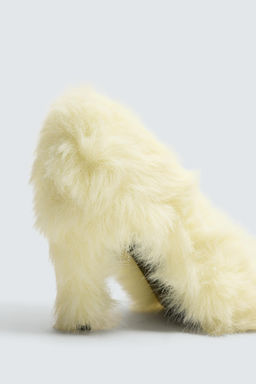 FAUX FUR SHOES HARRY LAMBERT FOR ZARA x DISNEY  фото 5