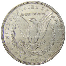 1 доллар 1886 года США Доллар Моргана