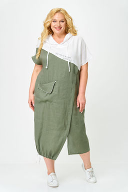 Платье Diamant 2072 хаки