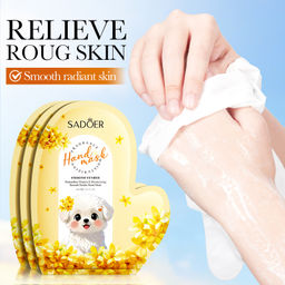 1 шт !! Маска перчатки для рук с османтусом