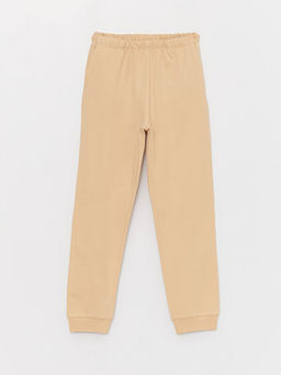 Beli Lastikli Basic K?z ?ocuk Pijama Alt