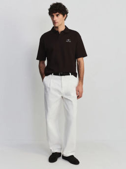 Футболка поло с вышивкой на груди ZR2605043410-27 / Zarina