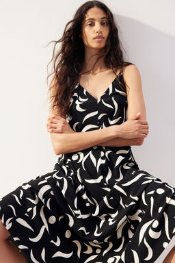 Maxivestido de punto con textura