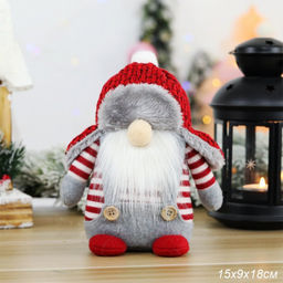 Новогоднее украшение ГНОМ 15*9*18см/HS20875A/ арт. 680293