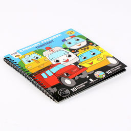 Познавательный блокнот-гравюра Машинки-помощники, 19 х 19см - Школа талантов фото 4