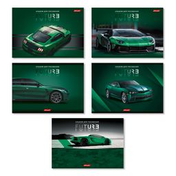 Светоч 48АЛСК4_1_3_9 Альбом для рисования 100 г/м2 A4 29 х 20.5 см 48 л. 5 шт. на скобе 000260 Зелёная ракета