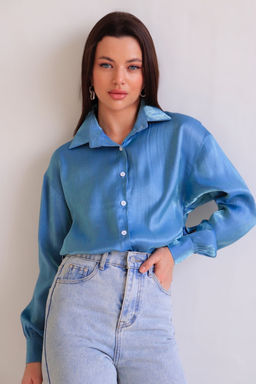 Martichelli Рубашка синяя  фото 14