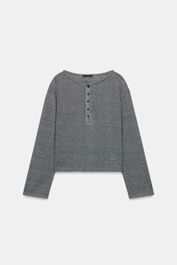 CAMISETA R?STICA CUELLO PANAERO / Gris vigor?