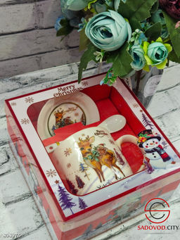 Набор кружек блюдце и ложечка